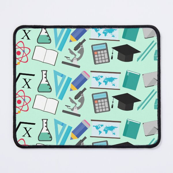 Item preview, Back to School Pattern - School Supplies Pattern - Beautiful gift for kids and teachers designed and sold by TamGustam.