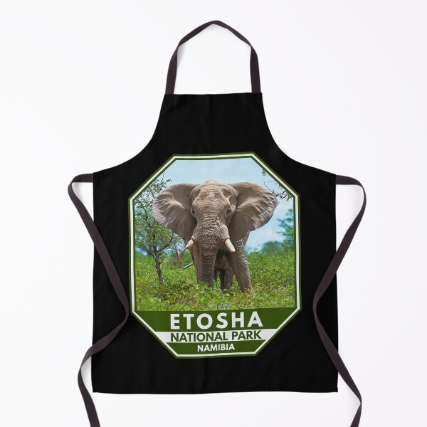 Item preview, Etosha National Park Namibia Elephant Watercolor designed and sold by KrisSidDesigns.