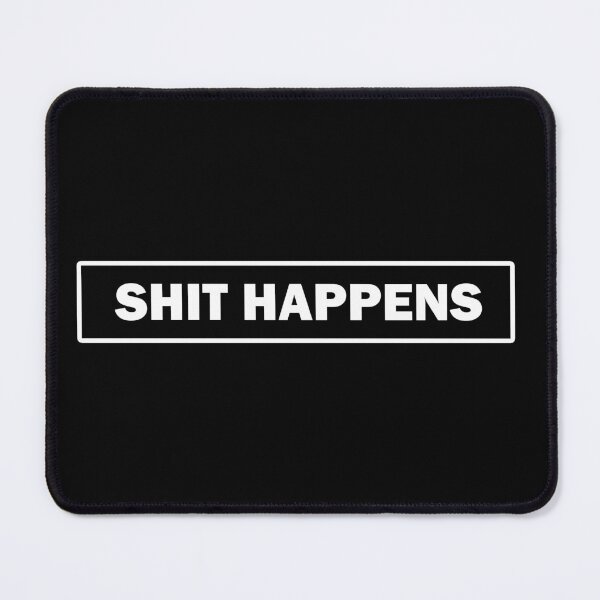 Item preview, Shit Happens Bumper designed and sold by purelineart.