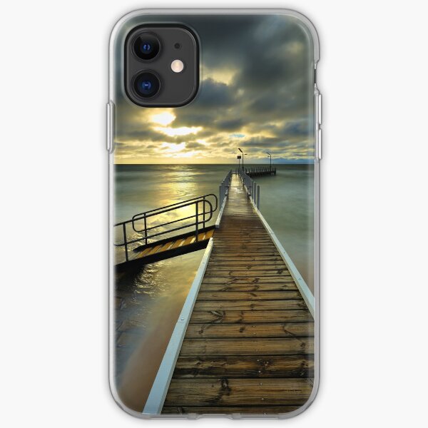 Imminent sunset at Safety Beach. iPhone Soft Case