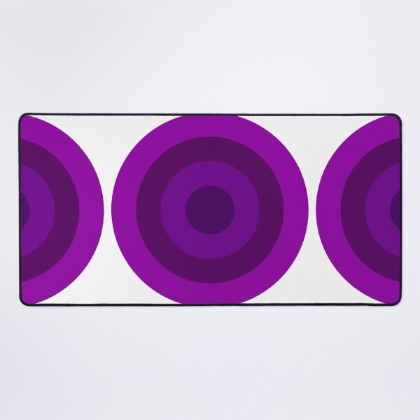Item preview, Color Study: Shades of Heliotrope Circles designed and sold by PSCSCo.