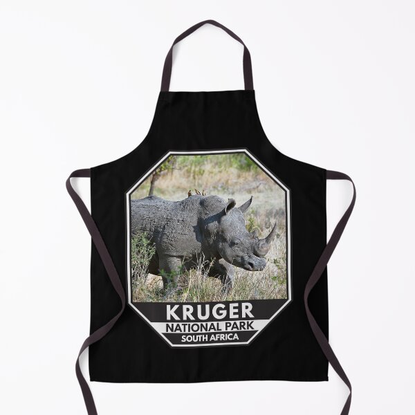 Item preview, Kruger National Park South Africa Rhino Watercolor designed and sold by KrisSidDesigns.