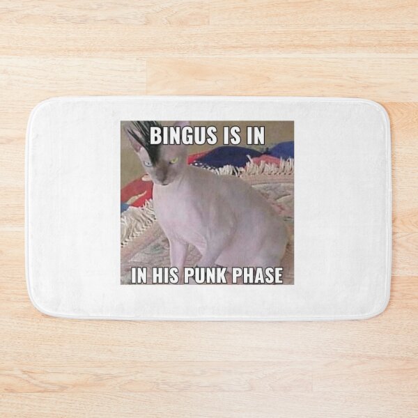 Item preview, Bingus is in his punk phase designed and sold by freakydutchkid.