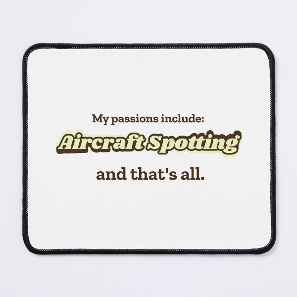 Item preview, Aircraft Spotting is my passion designed and sold by cooldesignsalot.