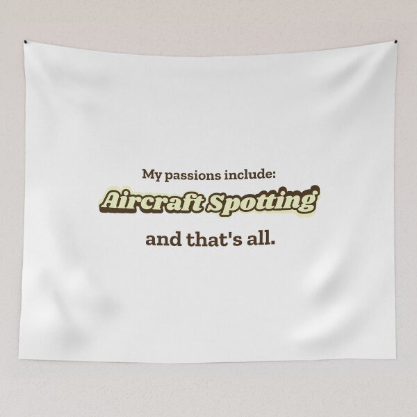 Item preview, Aircraft Spotting is my passion designed and sold by cooldesignsalot.