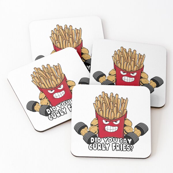 Item preview, Swole Muscle Curly Fries  - Bodybuilding, Strongman, Powerlifting, Weightlifting, Fitness designed and sold by BarbellProject.