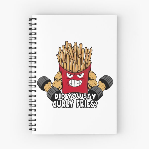 Item preview, Swole Muscle Curly Fries  - Bodybuilding, Strongman, Powerlifting, Weightlifting, Fitness designed and sold by BarbellProject.