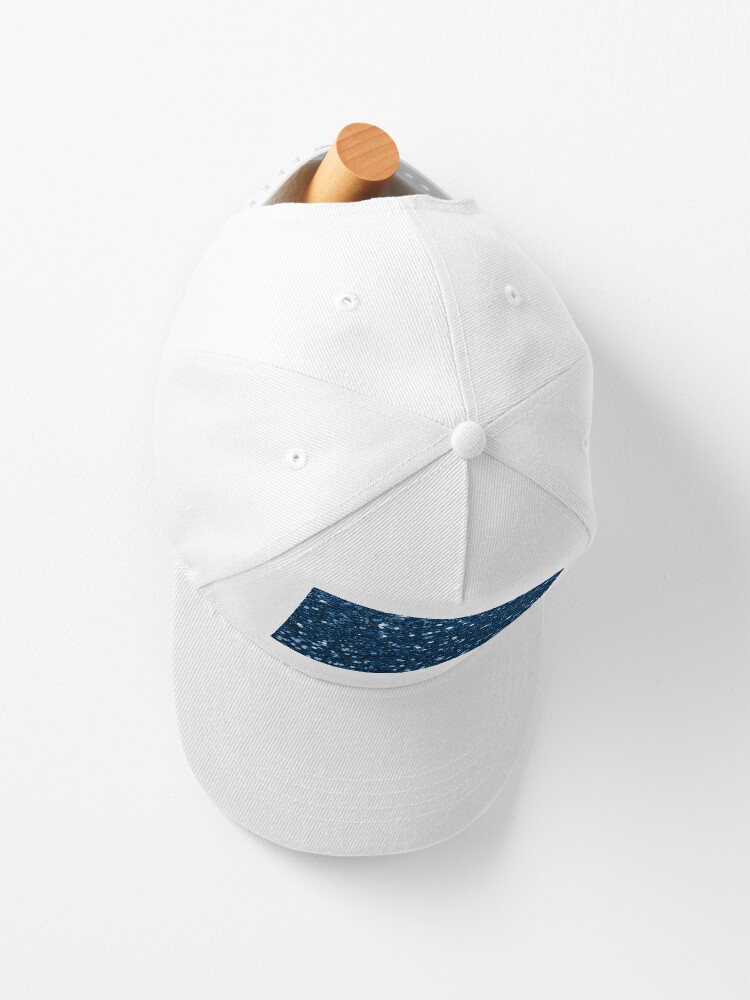 Navy Blue Glitter Trucker Hat