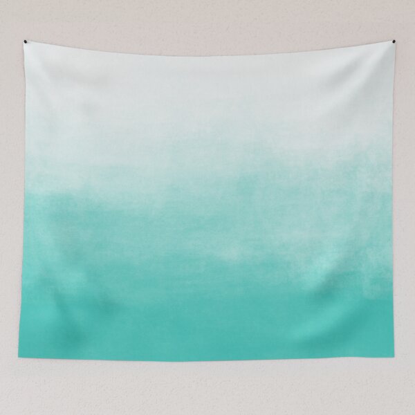 Item preview, Ombre Paint Color Wash (aqua/white) designed and sold by Design Minds Boutique.