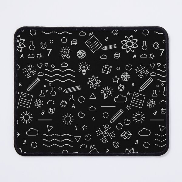 Item preview, Funny Back to School Pattern Black and White designed and sold by TamGustam.