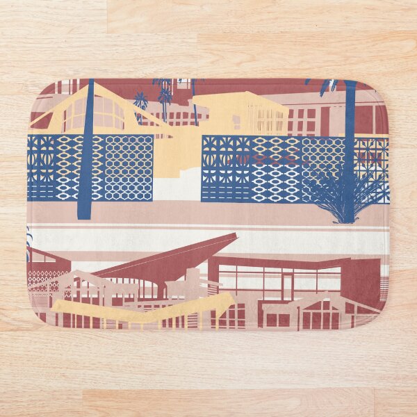 Aperçu de l'œuvre Motif - Skyline de l'architecture moderne moyenne créée et vendue par Eejee-SK.