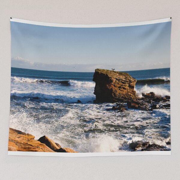 Item preview, Rough Sea at Charlies Garden, Seaton Sluice designed and sold by Violaman.