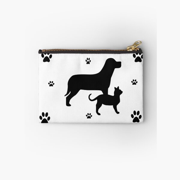 Item preview, Dog and Cat - Muddy Paws designed and sold by Karen Thomson.