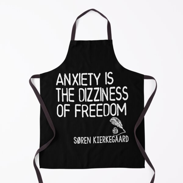Item preview, Søren Kierkegaard - Anxiety is the dizziness of freedom designed and sold by Heddar Badreddine.