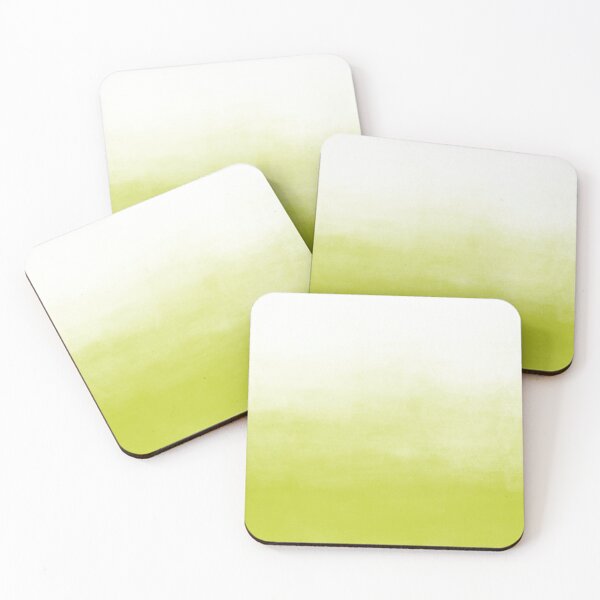 Item preview, Ombre Paint Color Wash (chartreuse/white) designed and sold by Design Minds Boutique.