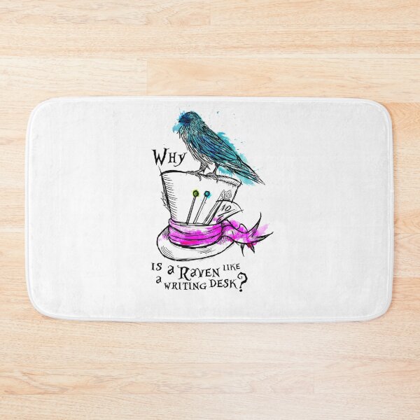 Item preview, Why is a raven like a writing desk? designed and sold by HannahPalmerArt.