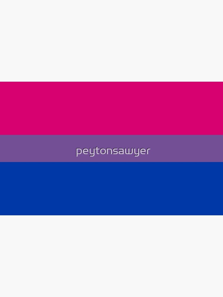 Bisexual Pride Flag Bi Pride Poster For Sale By Peytonsawyer Redbubble