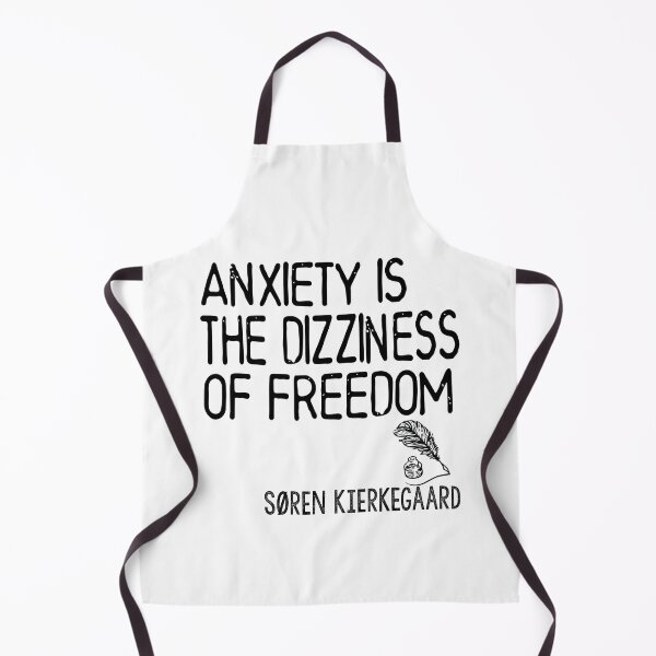 Item preview, Søren Kierkegaard - Anxiety is the dizziness of freedom designed and sold by Heddar Badreddine.