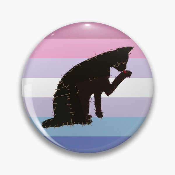 Item preview, Bigender (alternative) Pride - Knives In Their Feet Flag designed and sold by BeccaPaintmore.