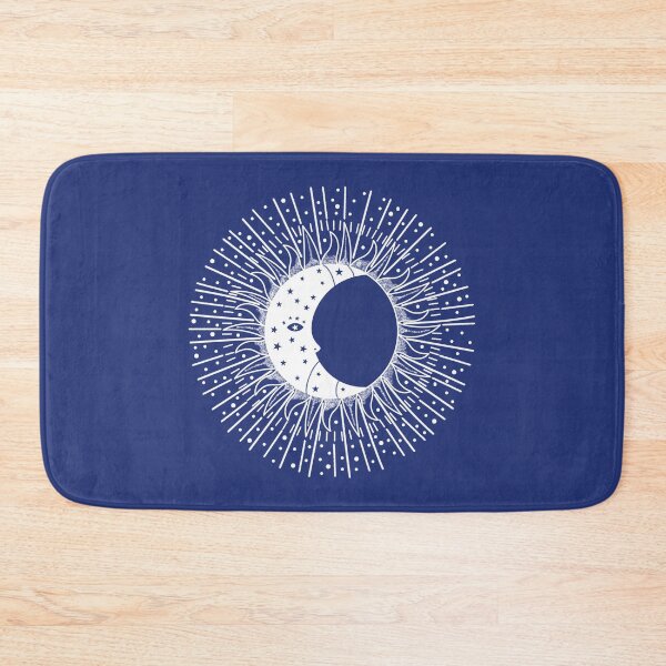 Item preview, Sun, moon, stars, symbol, astronomy, white designed and sold by CreaVisArt.