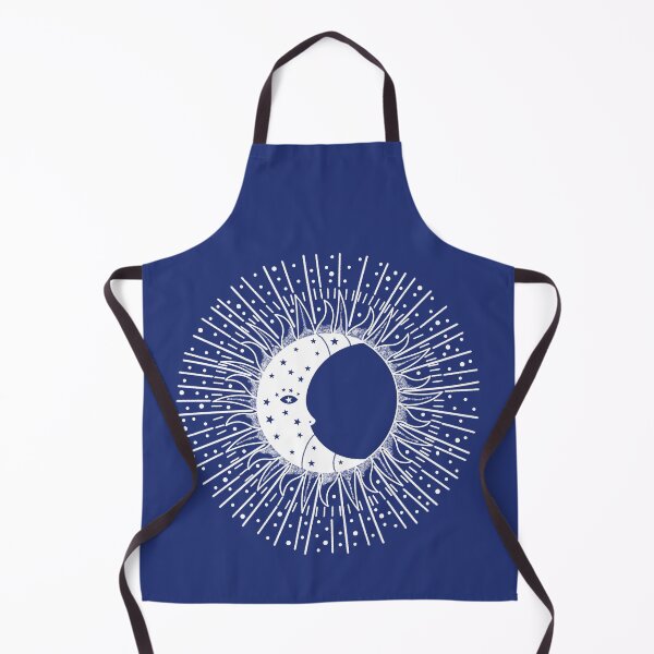 Item preview, Sun, moon, stars, symbol, astronomy, white designed and sold by CreaVisArt.