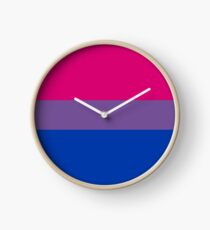 Bisexual Pride Flag - Bi Pride Clock