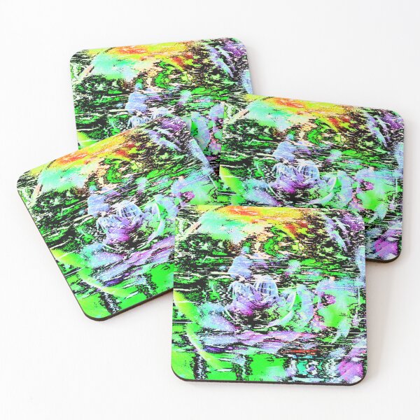Item preview, Abstract art painting   river nature wildlife water designed and sold by Luciesika.