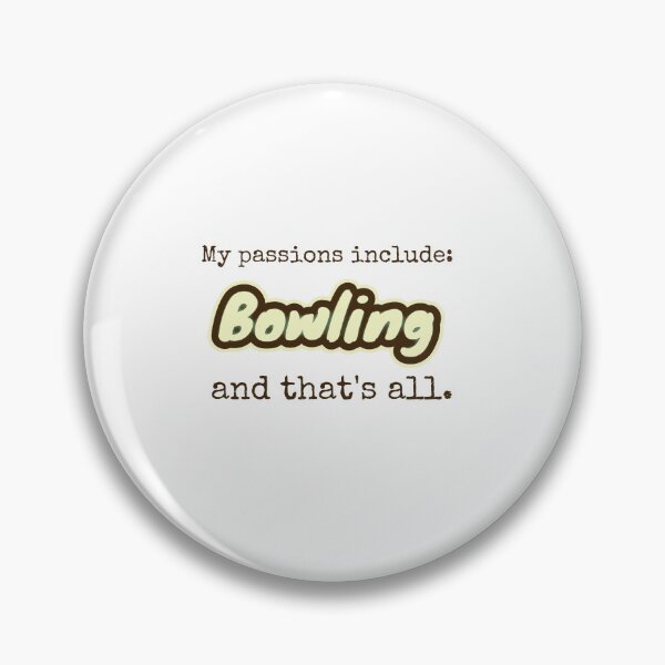 Item preview, Bowling is my passion designed and sold by cooldesignsalot.
