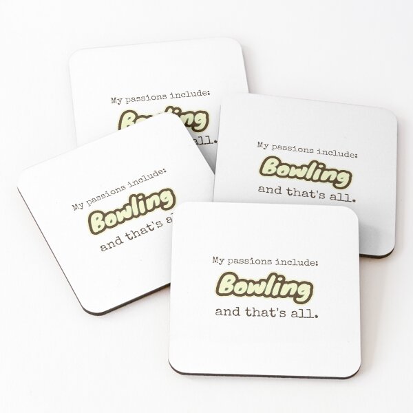 Item preview, Bowling is my passion designed and sold by cooldesignsalot.