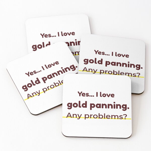 Item preview, I love Gold Panning designed and sold by cooldesignsalot.