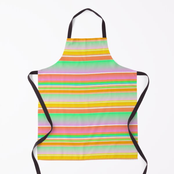 Item preview, multicolor orange horizontal striped designed and sold by lausn.