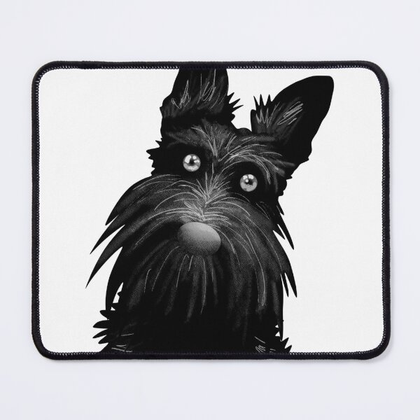 Item preview, Cute Scotty Scottie Dog on White designed and sold by VicEllisArt.