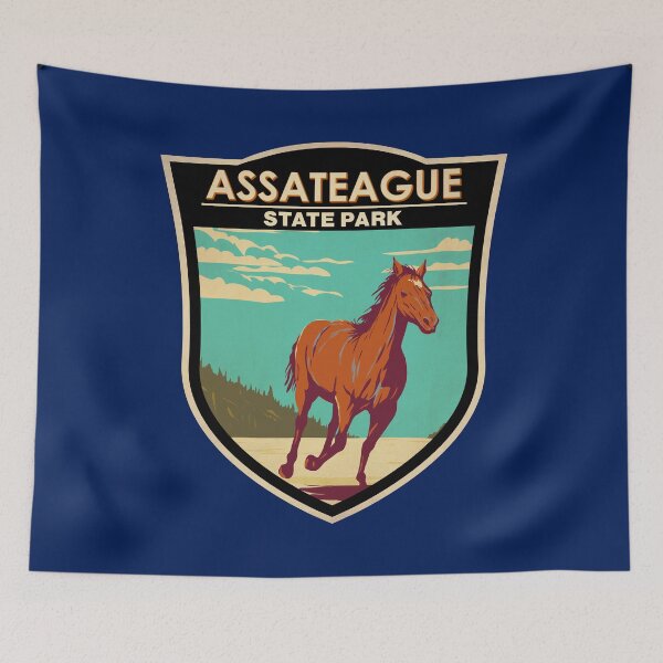 Item preview, Assateague State Park Maryland Badge designed and sold by KrisSidDesigns.
