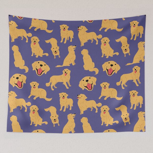 Item preview, Golden Retriever - Grape designed and sold by frankyou.
