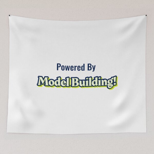 Item preview, Powered By Model Building designed and sold by cooldesignsalot.