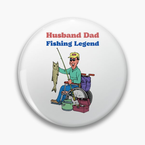 Item preview, Husband Dad Fishing Legend designed and sold by RedTomasB.