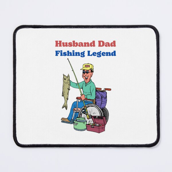 Item preview, Husband Dad Fishing Legend designed and sold by RedTomasB.