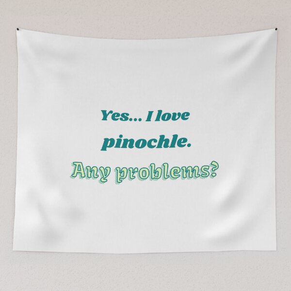 Item preview, I love Pinochle designed and sold by cooldesignsalot.