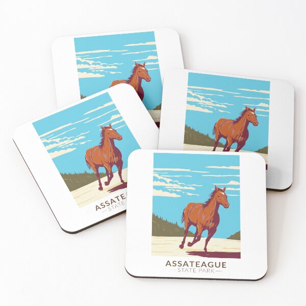 Item preview, Assateague State Park Maryland Vintage designed and sold by KrisSidDesigns.