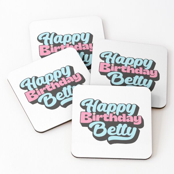Artikelvorschau, Happy Birthday Betty, Geschenk für Betty, Personalisiertes Geschenk Betty, Betty Geschenk, Geburtstagsgeschenk entworfen und verkauft von NameArtStore.