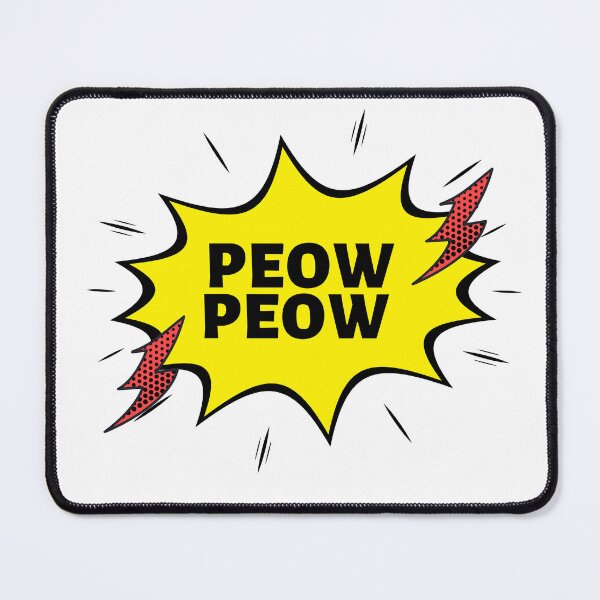 Item preview, You Mess With The Meow Meow You Get The Peow Peow designed and sold by SportyDogShop.