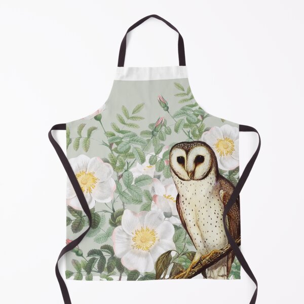 Item preview, Owl in the Wild Roses designed and sold by ZinZoe.