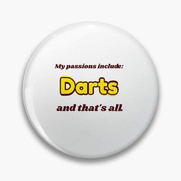 Item preview, Darts is my passion designed and sold by cooldesignsalot.