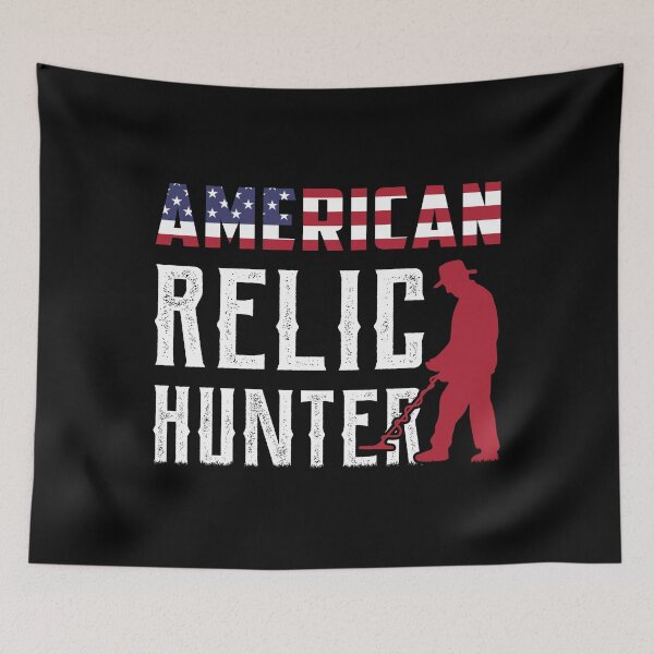 Item preview, American Relic Hunter American Flag Metal Hunter Detectorist designed and sold by haselshirt.