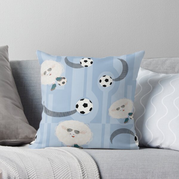 Item preview, Pattern - Hand-drawn - Lamb - Sheep - Playing soccer designed and sold by Eejee-SK.