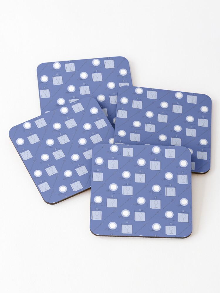 Thumbnail 1 of 5, Coasters (Set of 4), Table Top Cleric Class Pattern designed and sold by EllieBeHe.