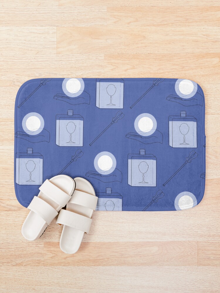 Thumbnail 1 of 6, Bath Mat, Table Top Cleric Class Pattern designed and sold by EllieBeHe.