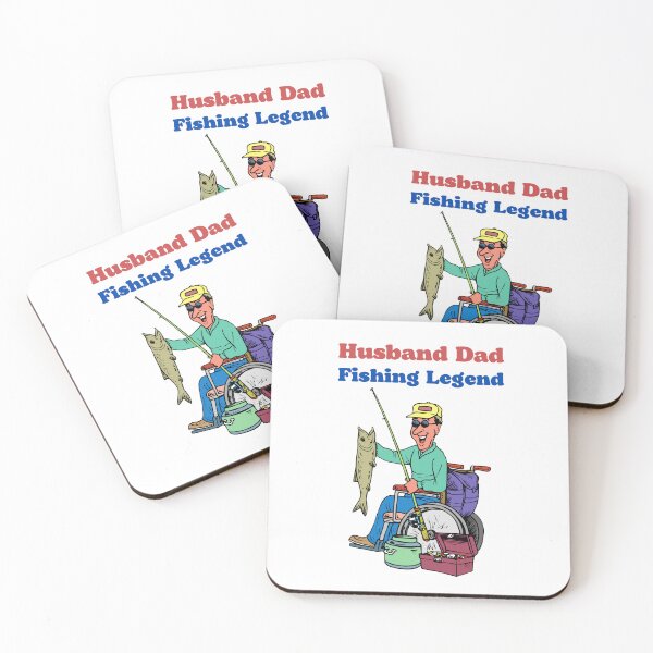 Item preview, Husband Dad Fishing Legend designed and sold by RedTomasB.