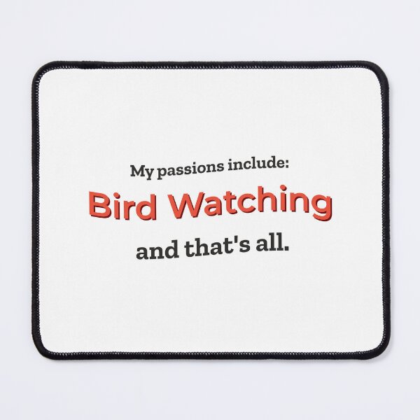 Item preview, Bird Watching is my passion designed and sold by cooldesignsalot.