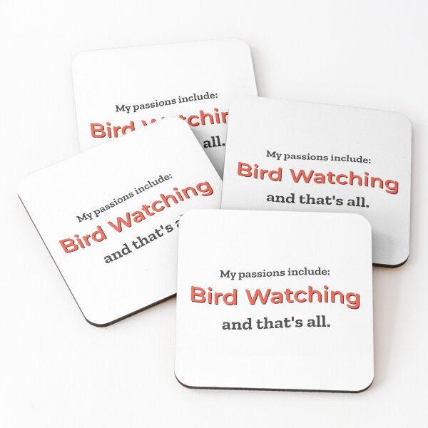 Item preview, Bird Watching is my passion designed and sold by cooldesignsalot.